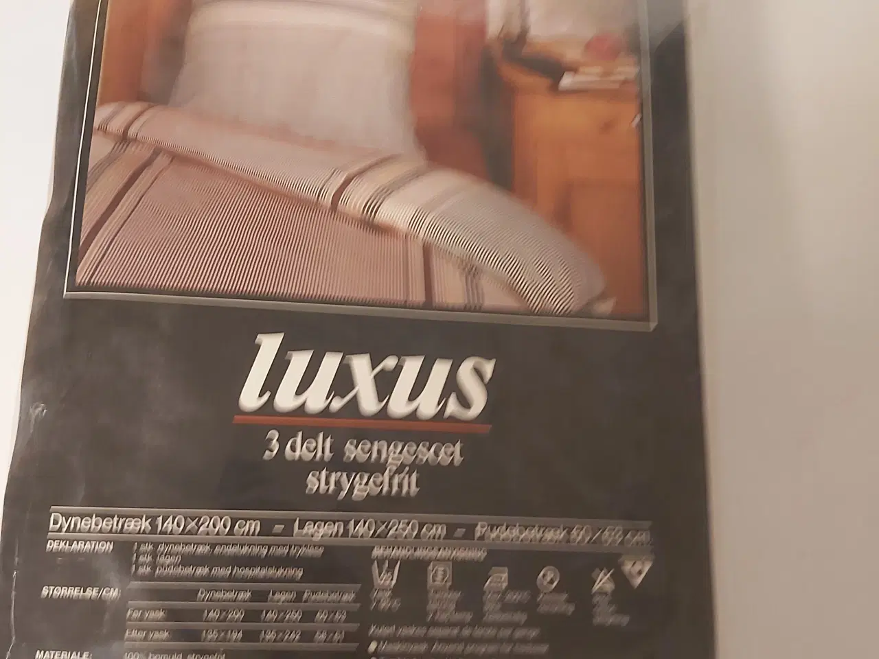 Billede 1 - Retro sengelinned, 2 sæt