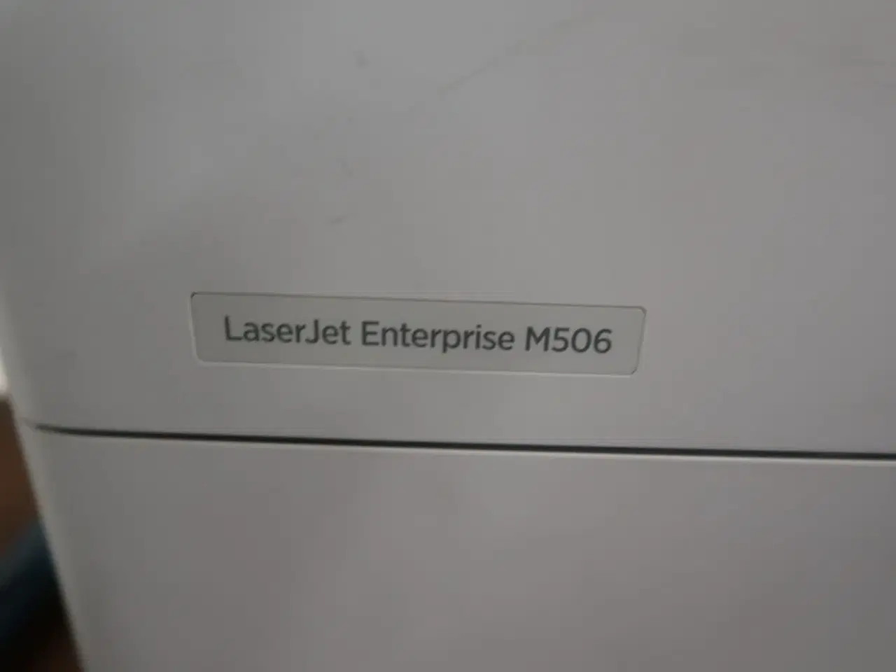 Billede 3 - Printer HP M506, bord og affaldsstativ