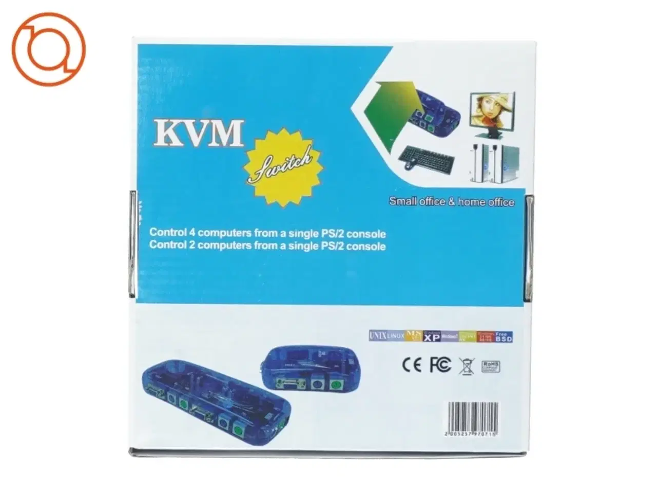 Billede 4 - Kvm switch fra Sempre (str. 19 x 5 cm)