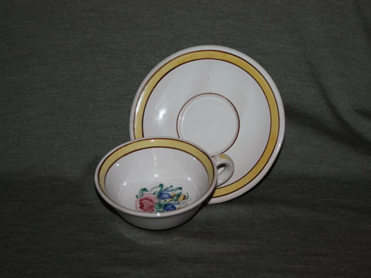 Billede 3 - Keramik Leo Enna kop med underkop