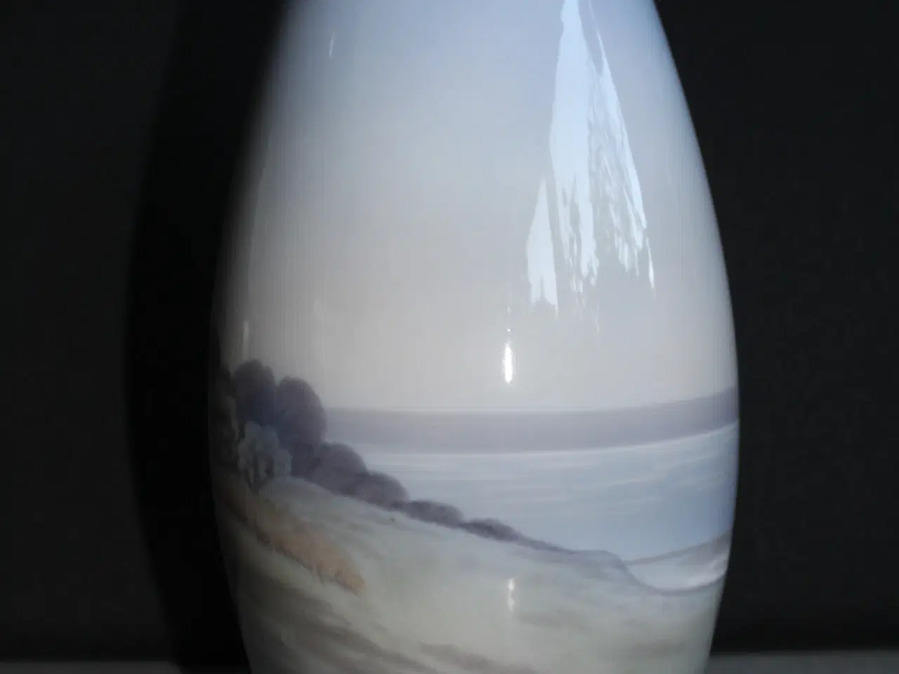 Billede 4 - Vase med landskab fra B&G