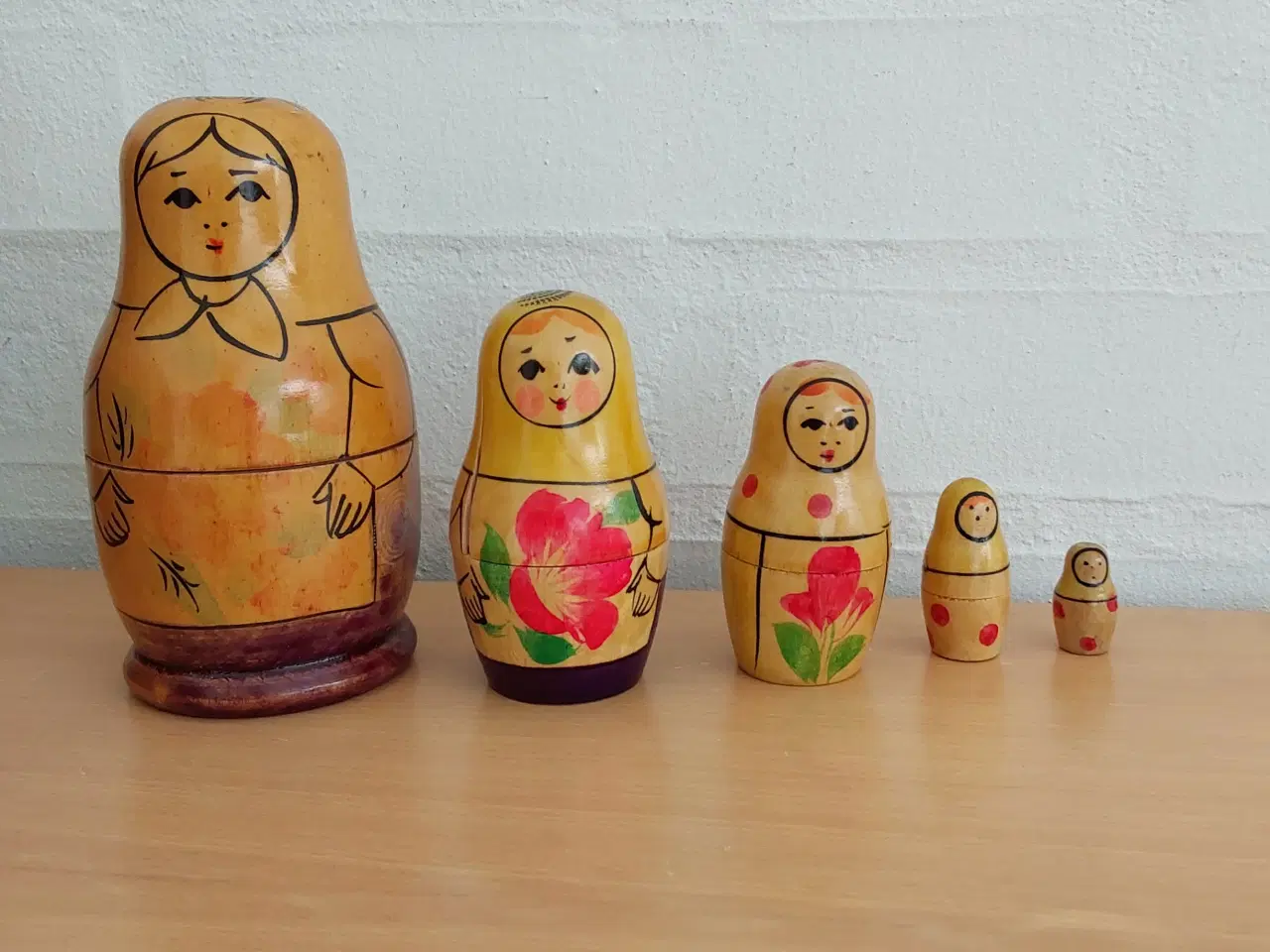 Billede 1 - Babushka dukke Original gammel