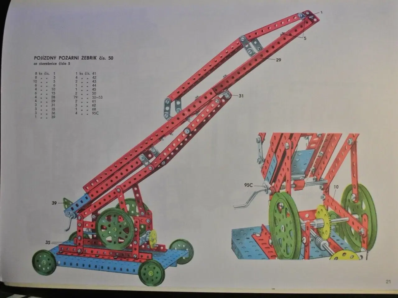 Billede 3 - tjekkisk katalog over merkur ingeniørsæt, emne: ho