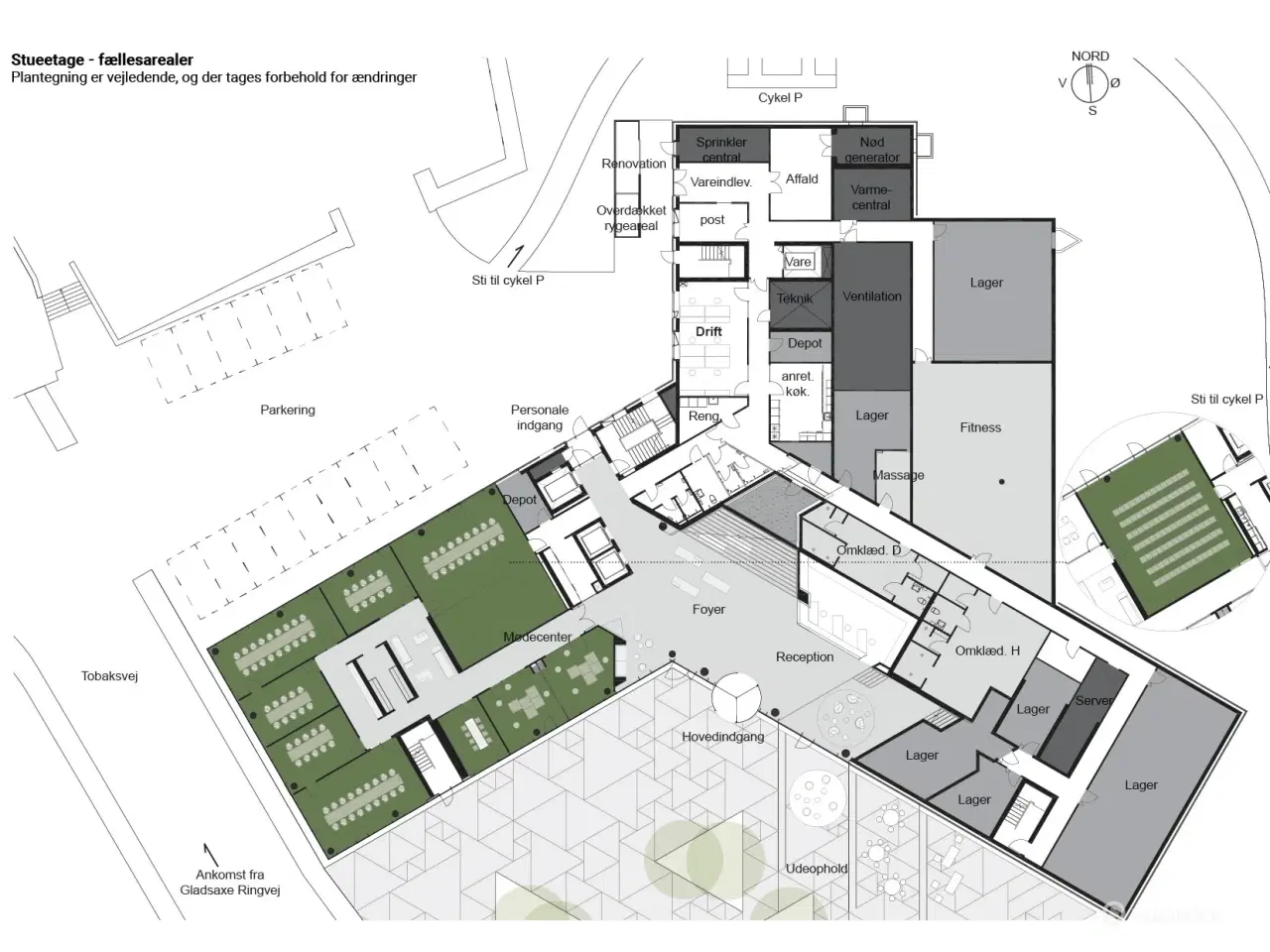 Billede 20 - Gladsaxe Company House - serviceret kontorhus med reception. fælles kantine og mødecenter