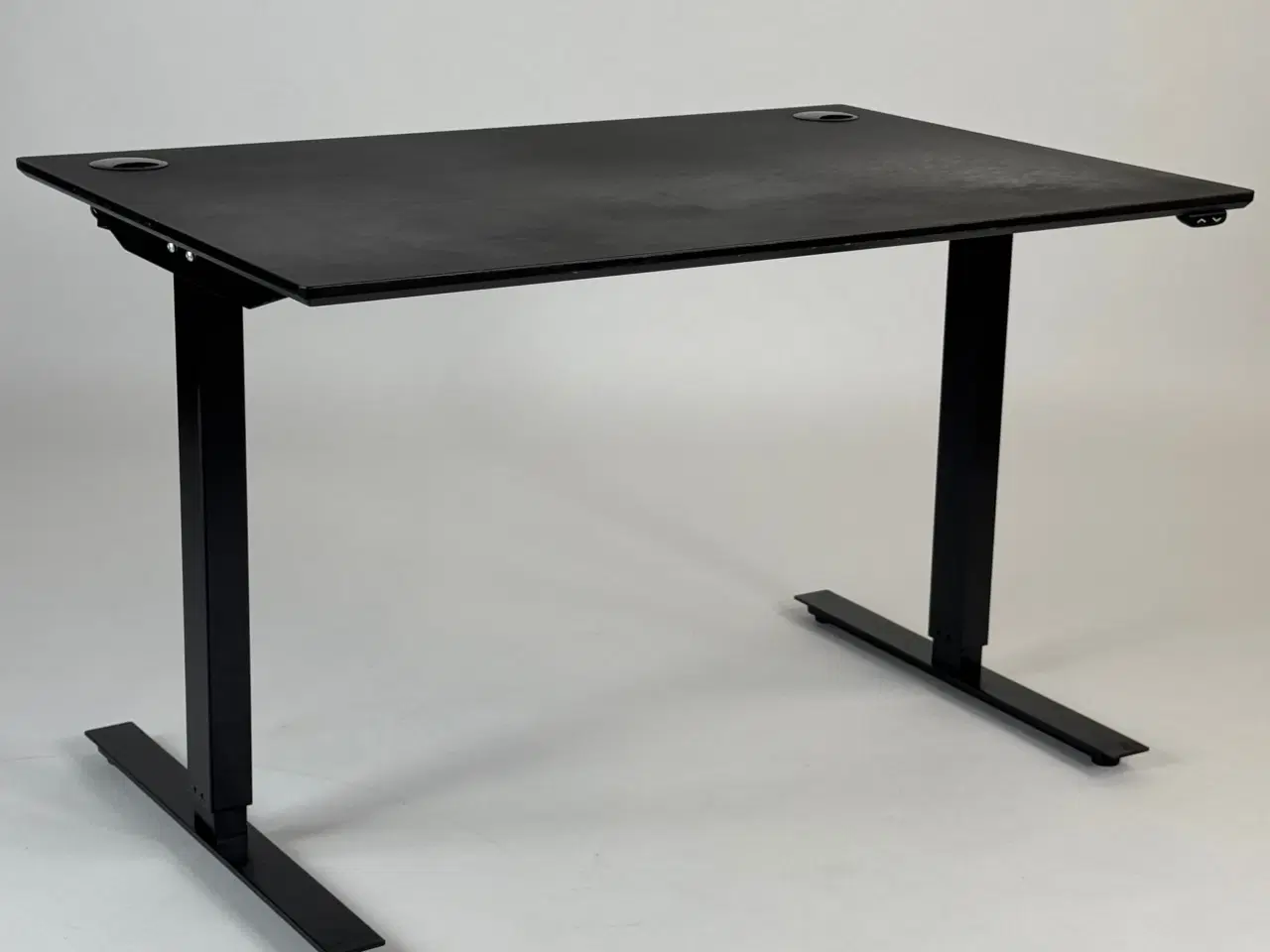 Billede 1 - Hæve/sænkebord – Sort 120x80 cm