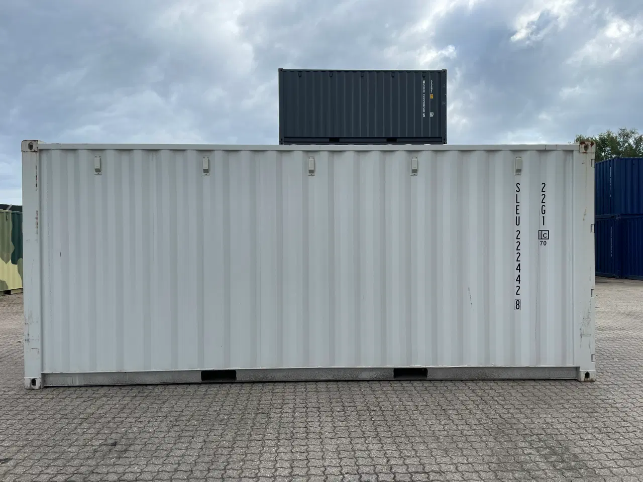 Billede 5 - 20´ fods Container i farve Ral: 7035 nye one way