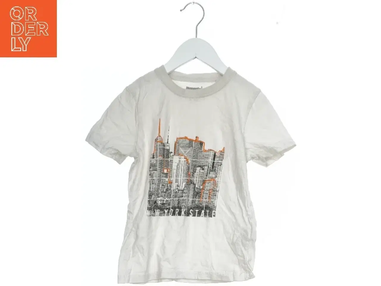 Billede 1 - T-shirt med print fra Pepperts (str. 128)