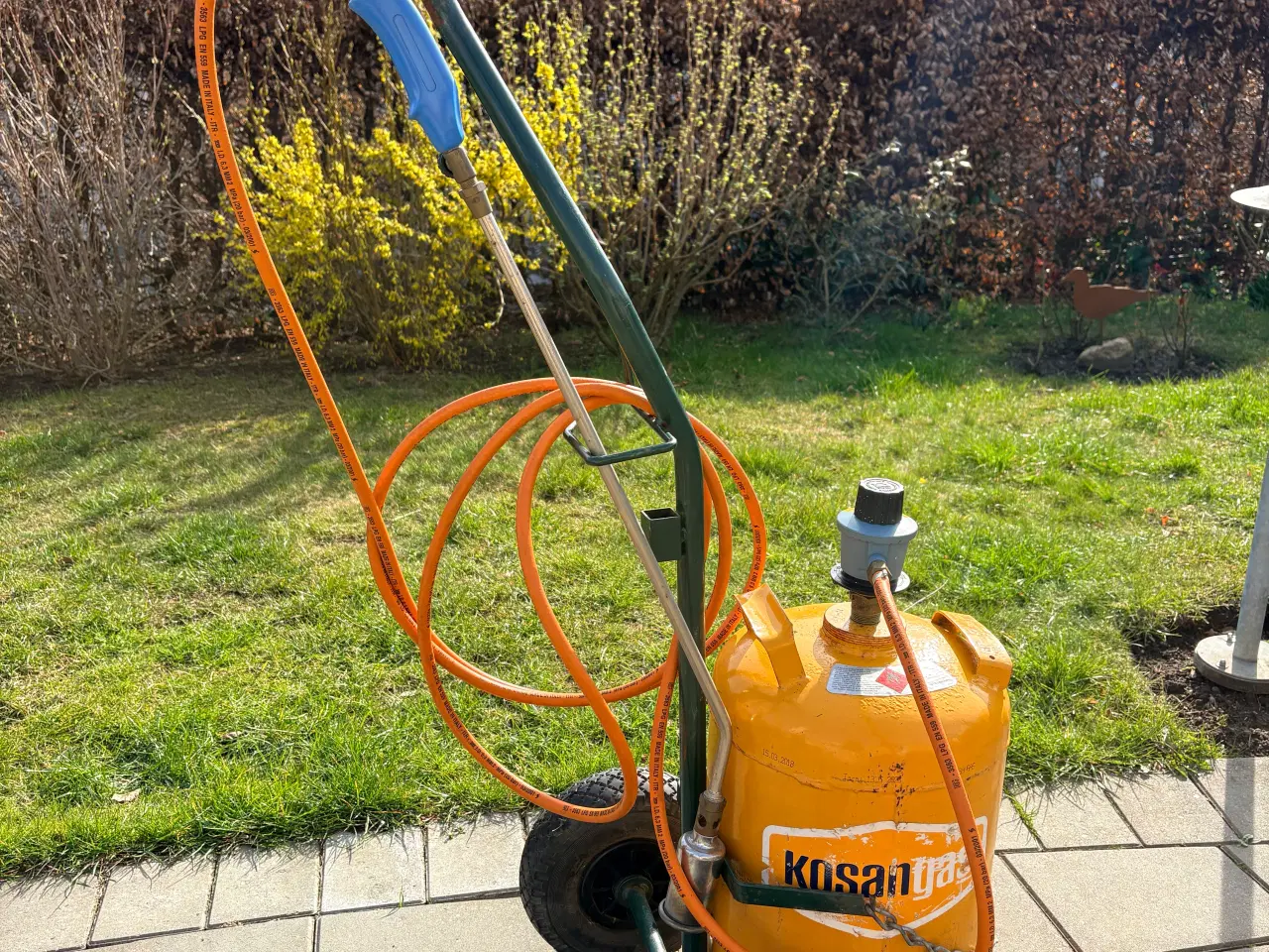 Billede 4 - Kisangani Gas ukrudsbrænder på vogn