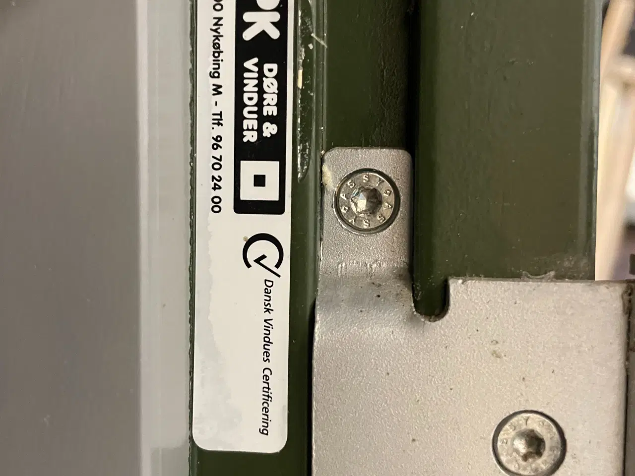 Billede 2 - 3-fags KPK dannebrogsvindue