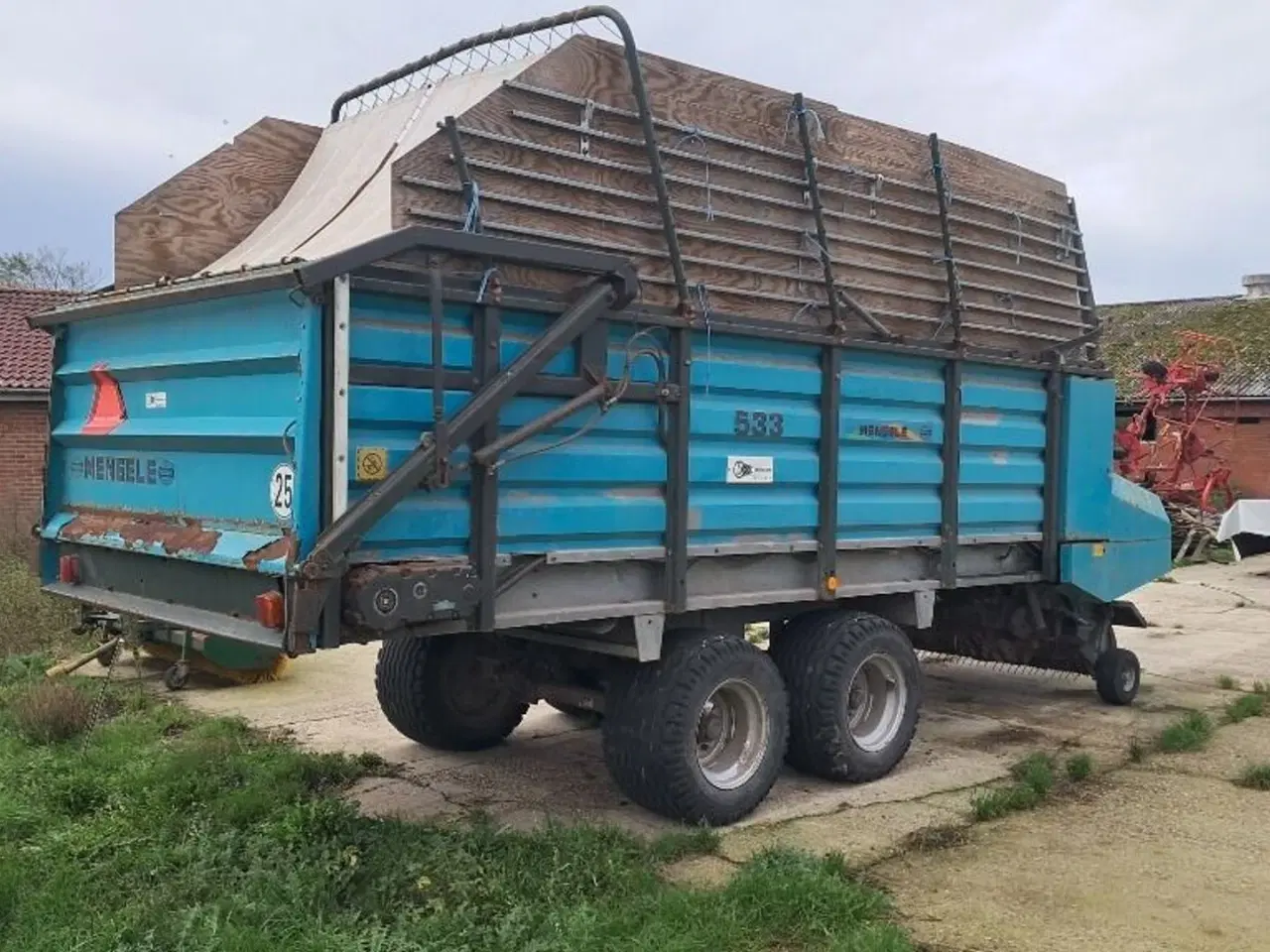 Billede 3 - Mengele 533 Opsamlervogn