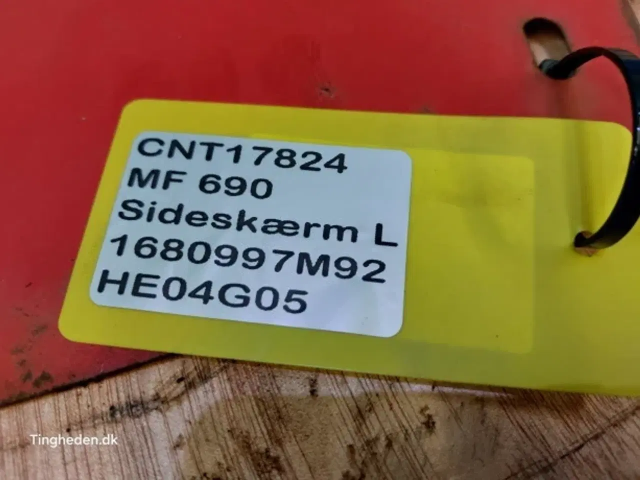 Billede 12 - Massey Ferguson 690 Sideskærm L. 1680997M92