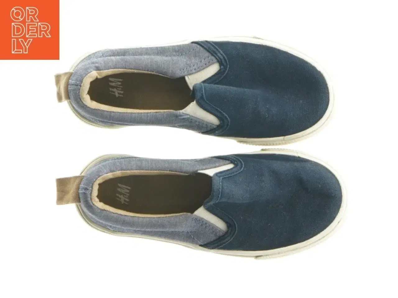 Billede 2 - Slip-on sko i denimstil fra H&M (str. 28)