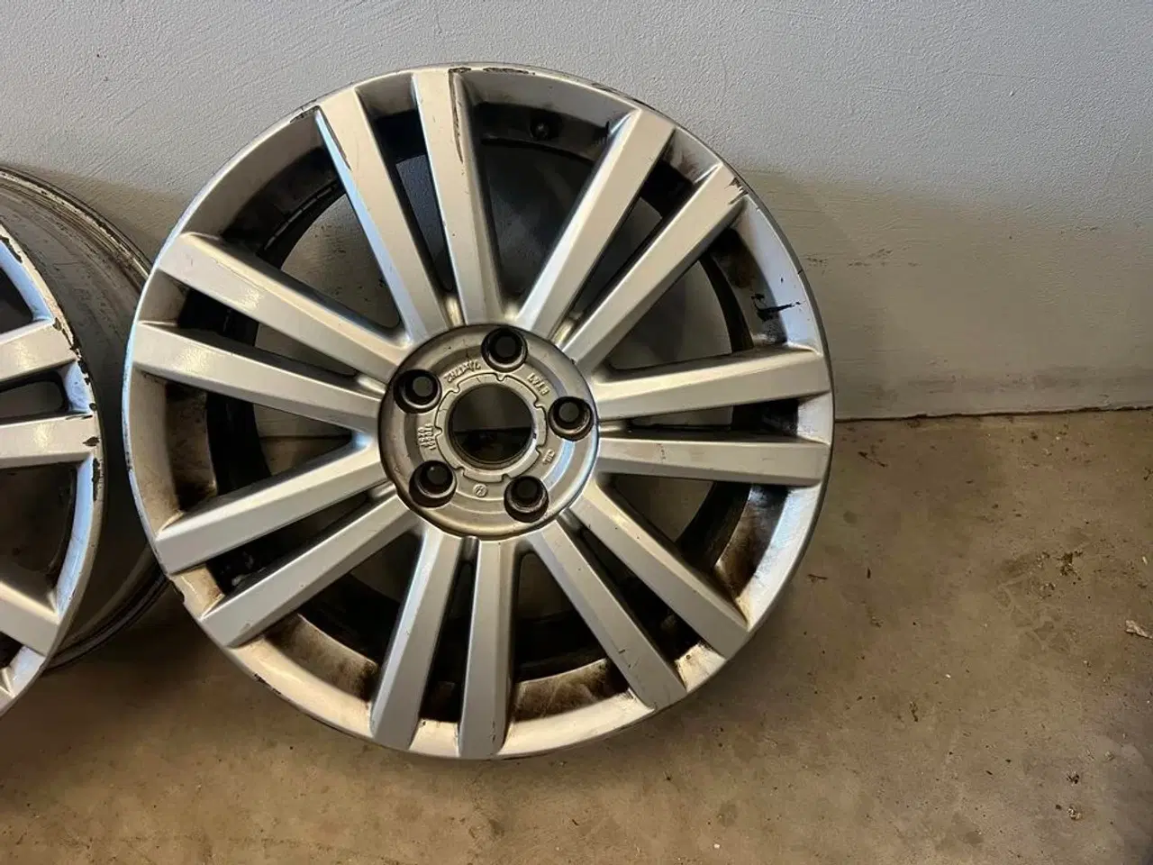 Billede 3 - 4 stk 17" BBR-riva fælg 17" 5x112