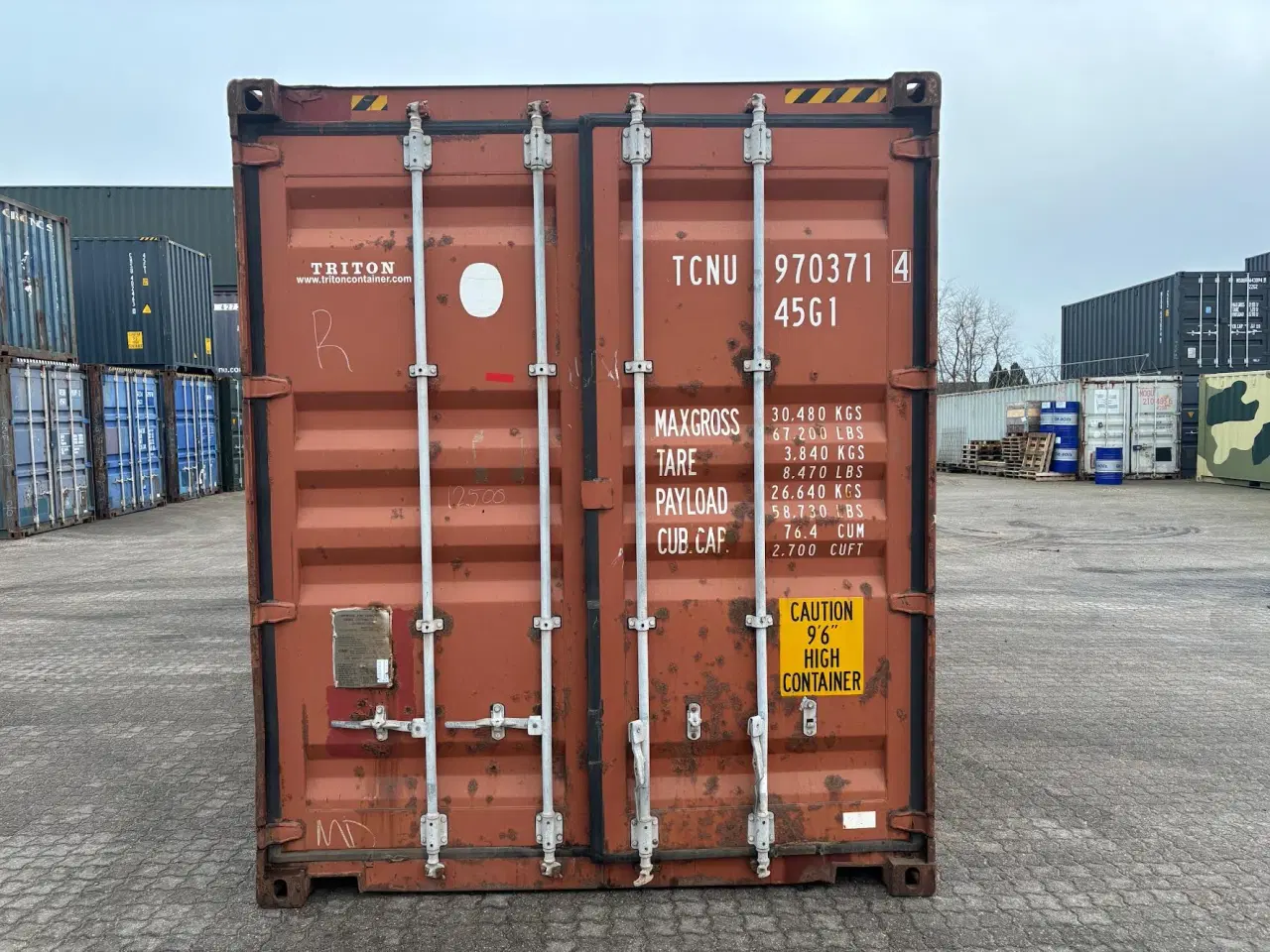 Billede 1 - 40 fods HC Container - ID: TCNU 970371-4