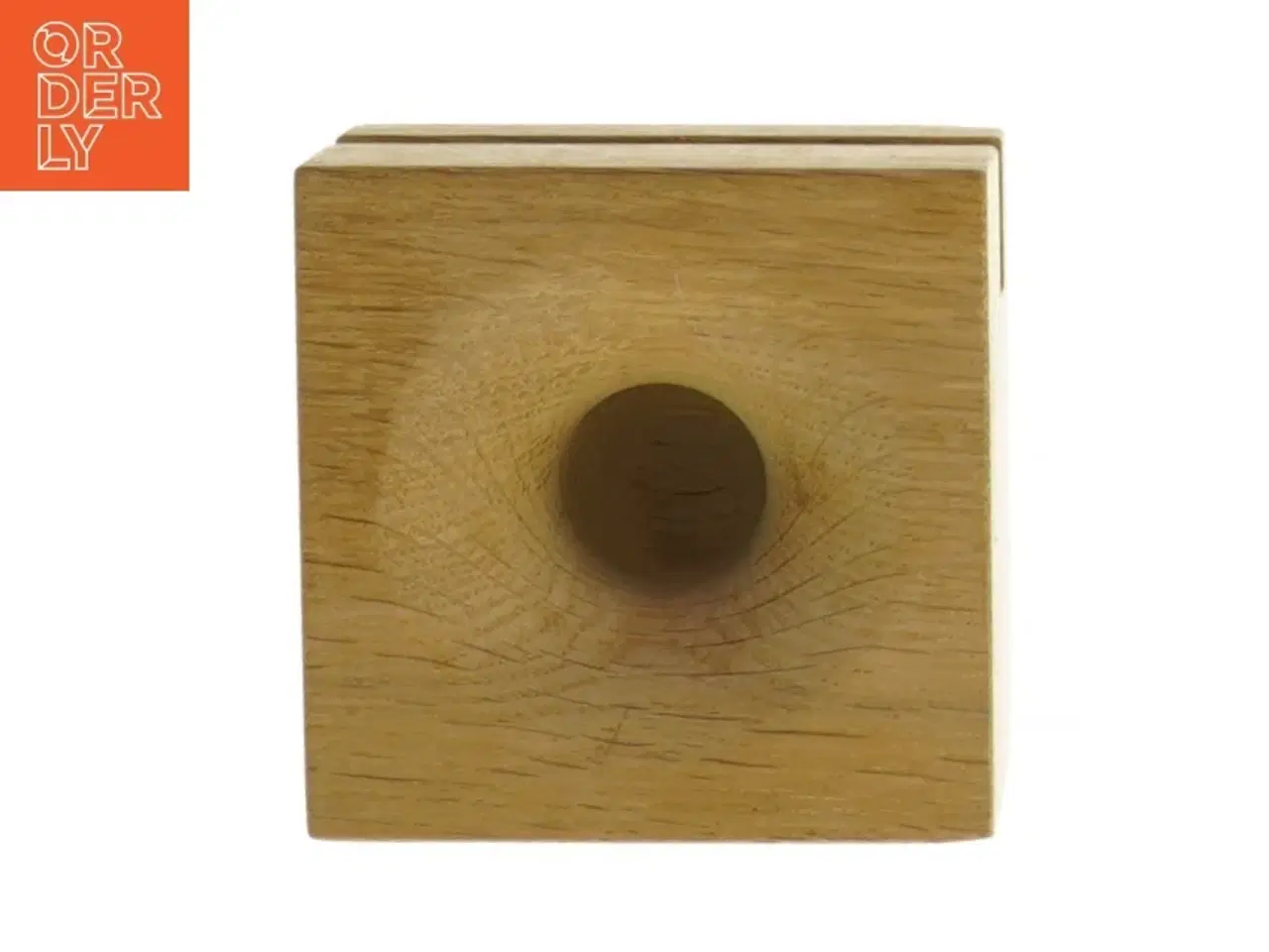Billede 1 - Dekorativ højtaler til telefon fra We Do Wood (str. 8x8x5 cm)