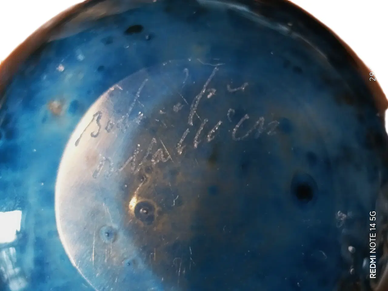 Billede 3 - Miniature Vase -Bertil Vallien Boda-Åfors Signeret