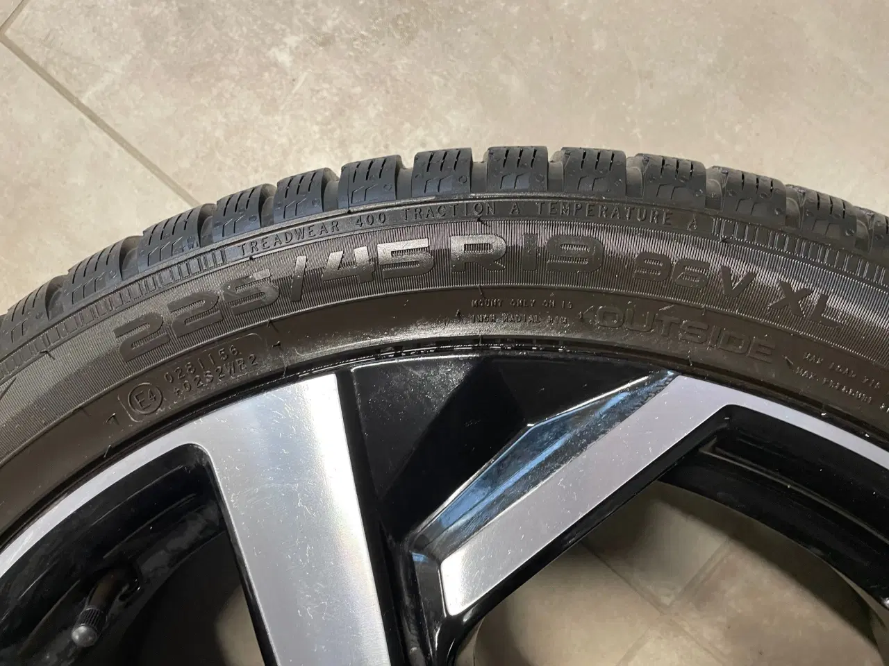 Billede 6 - 19" Alu fælge m. vinterdæk