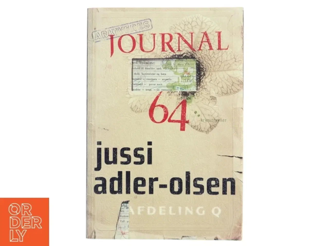 Billede 1 - Jussi Adler-Olsen &#39;Journal 64&#39; bog fra Politikens Forlag