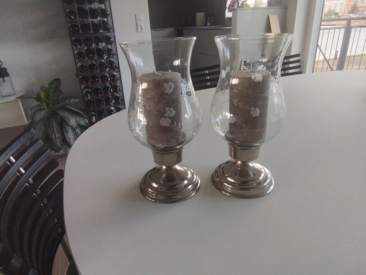 Billede 1 - To flotte lyssestager 