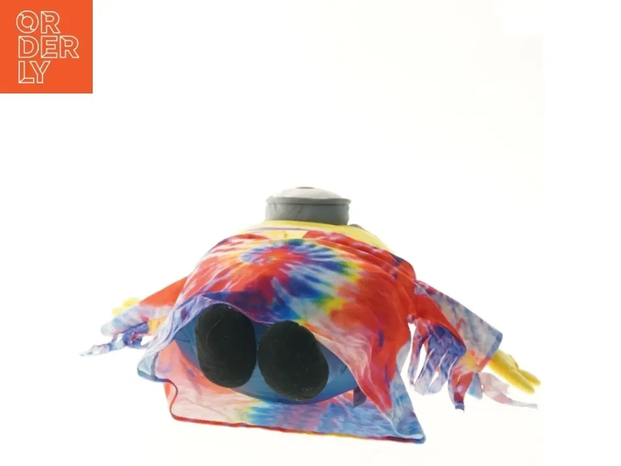 Billede 2 - Minion plysdyr med farvestrålende tøj (str. 60x33 cm)