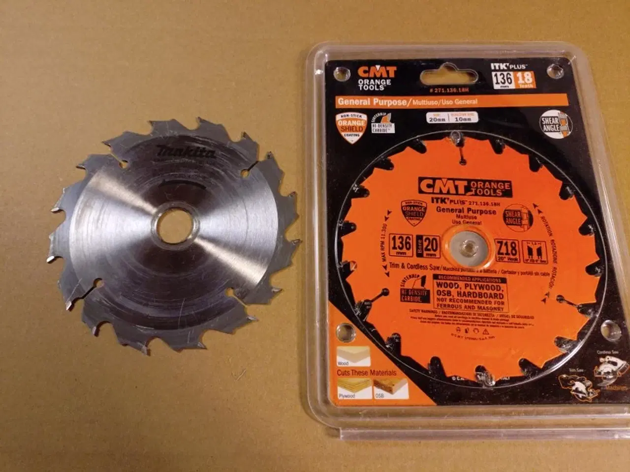 Billede 1 - ø136 rundsavsklinger til træ