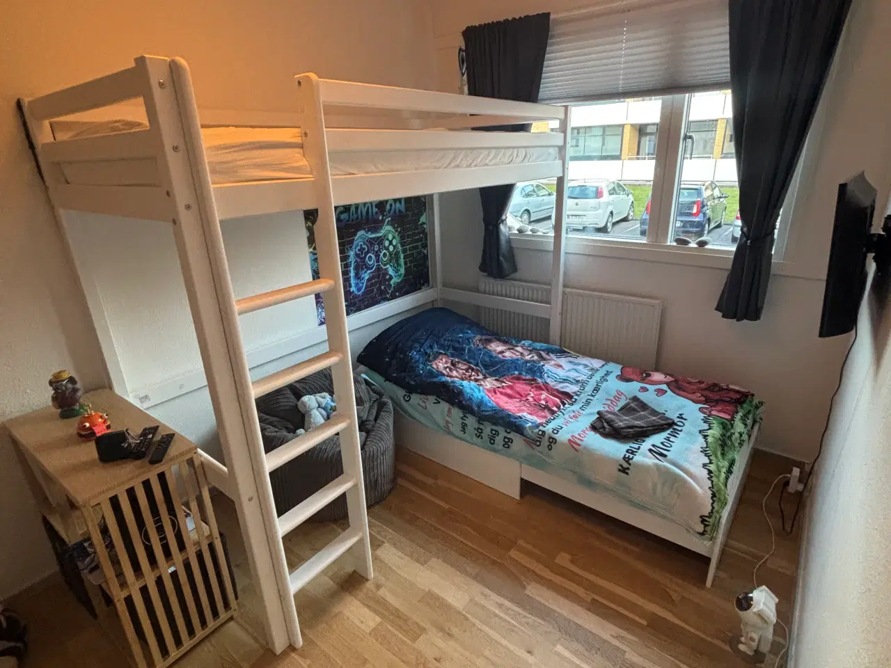 Billede 1 - Hoppekids køjeseng med lounge