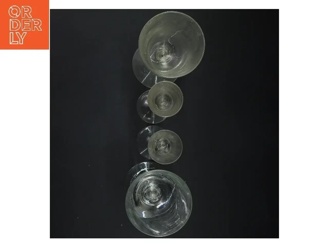 Billede 3 - Sæt af dekorative glas (str. 8,5x22 cm)