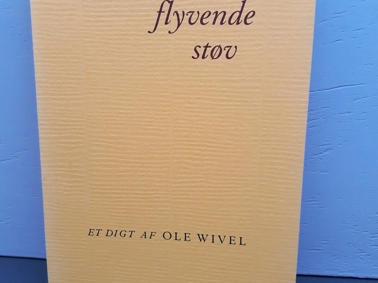 Billede 1 - I det flyvende støv - Et Digt