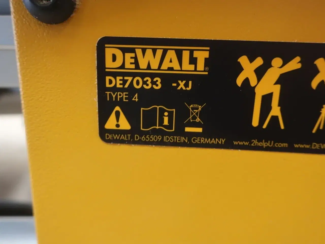 Billede 6 - Kap-/geringssav DEWALT DWS777 -QS med arbejdsbord DE7033 -XJ