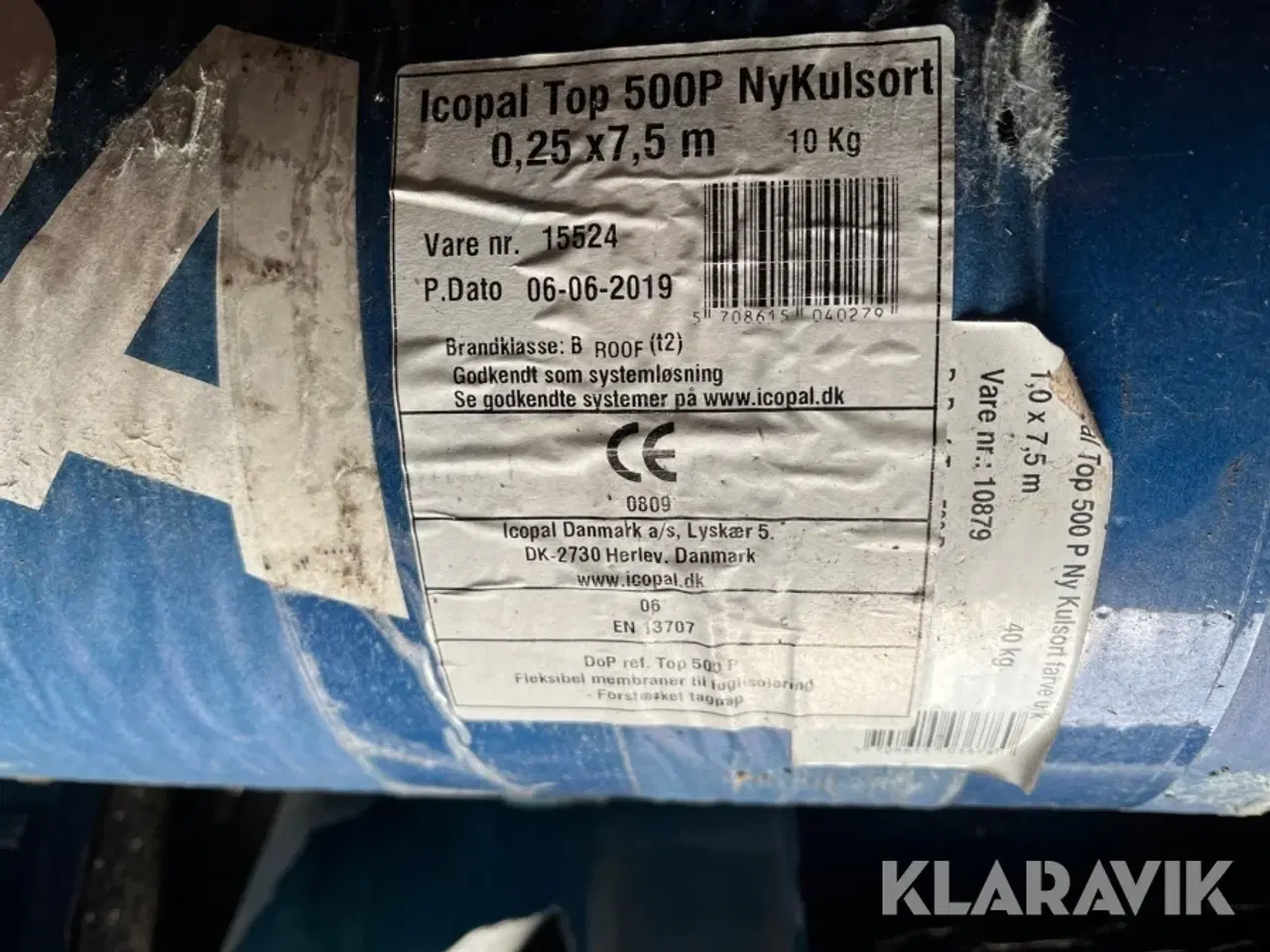Billede 8 - Tagpap - overpap Icopal Top 500 P - 2 paller