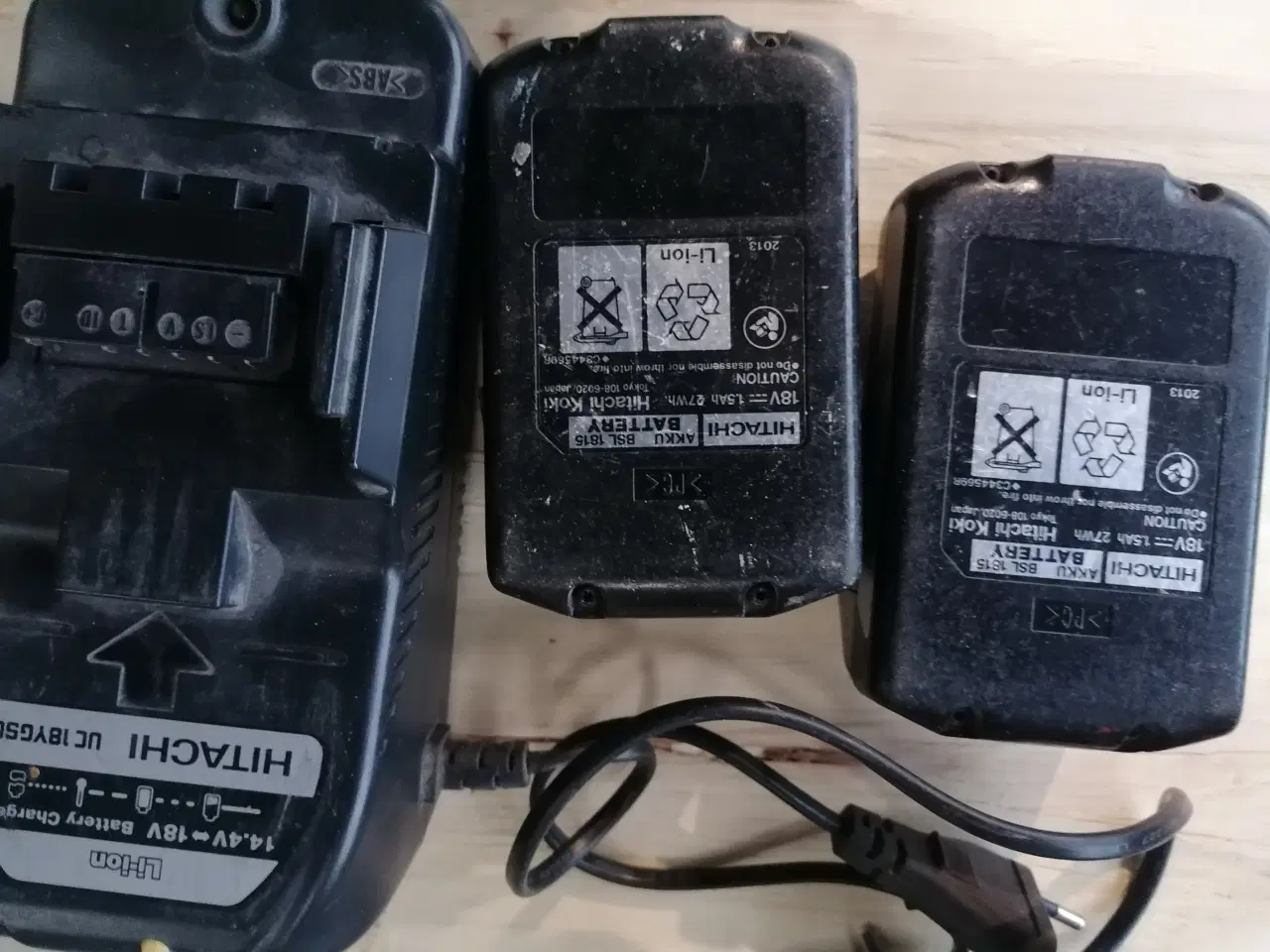 Billede 5 - Batteri Vinkelsliber HITACHI 115 mm