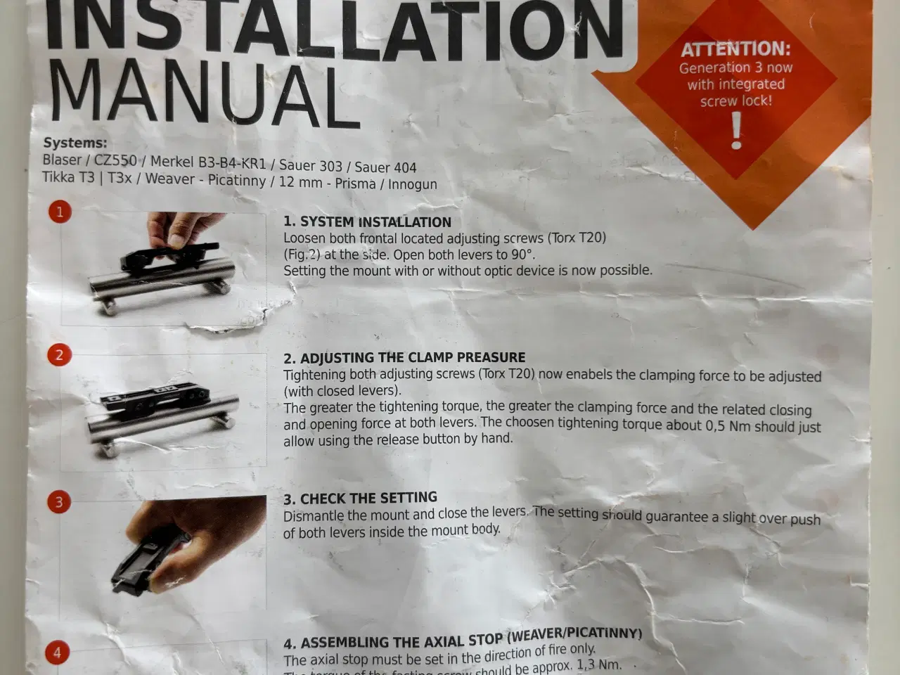 Billede 4 - Swarovski/ innomount montage 