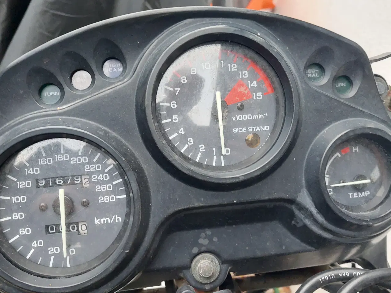 Billede 2 - Honda CBR600 F2 instrumenter