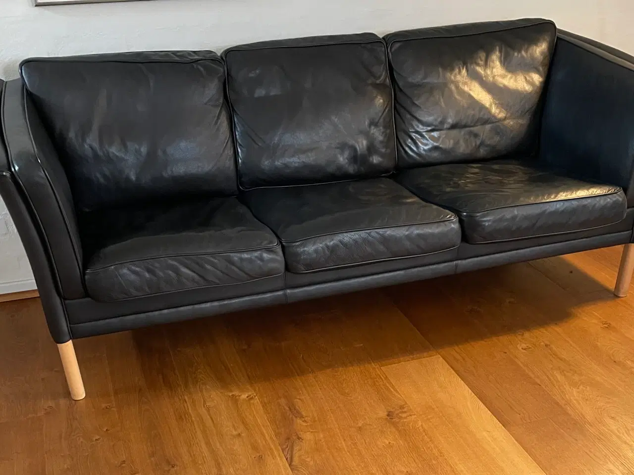 Billede 2 - Læder sofagruppe 3 og 2 personers