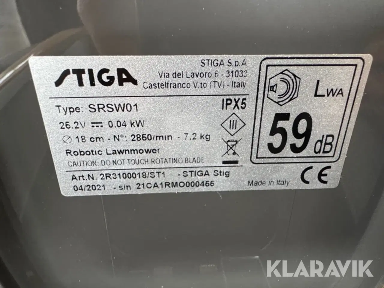 Billede 5 - Robotplæneklipper Stiga SRSW01