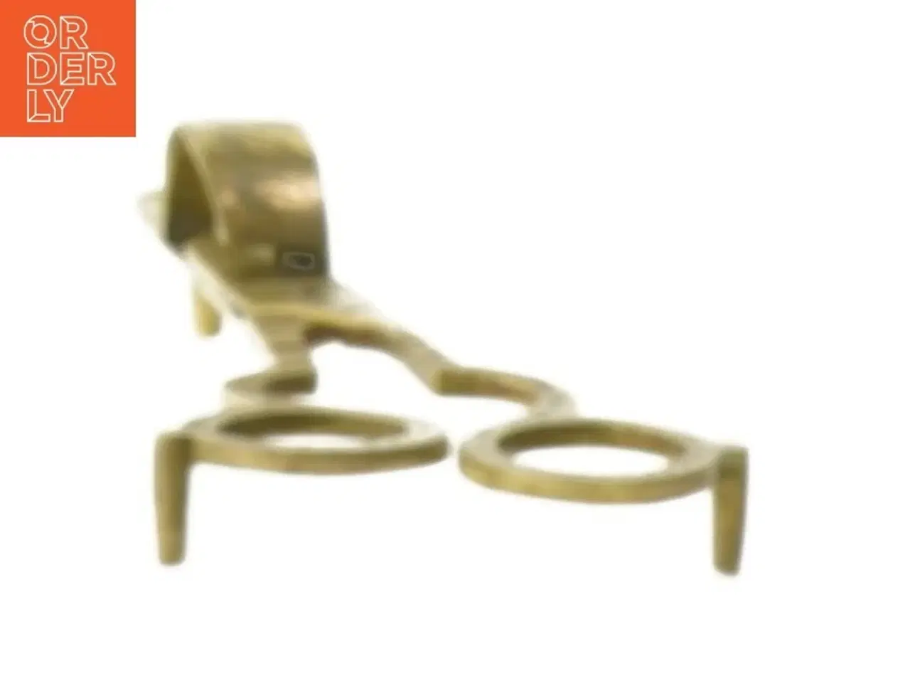 Billede 5 - Antikke messing lysesakse (str. 17x6 cm)