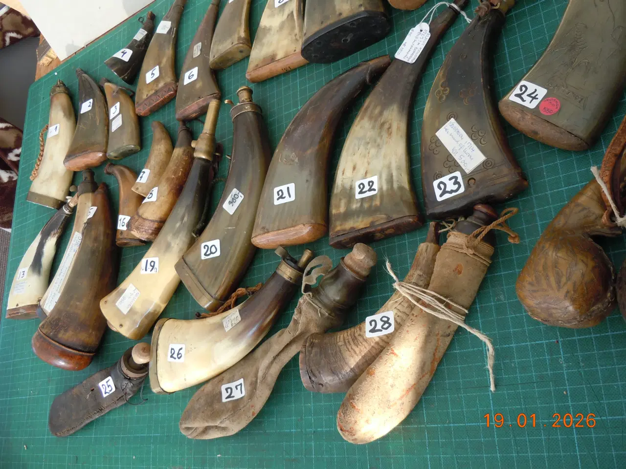 Billede 9 - Antikke krudthorn sælges billigt nu!