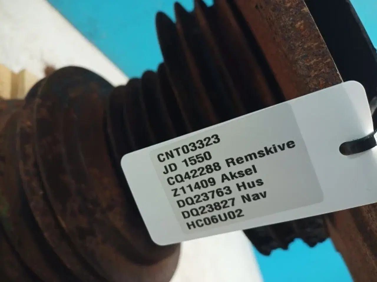 Billede 8 - John Deere 1550 Motorremskive