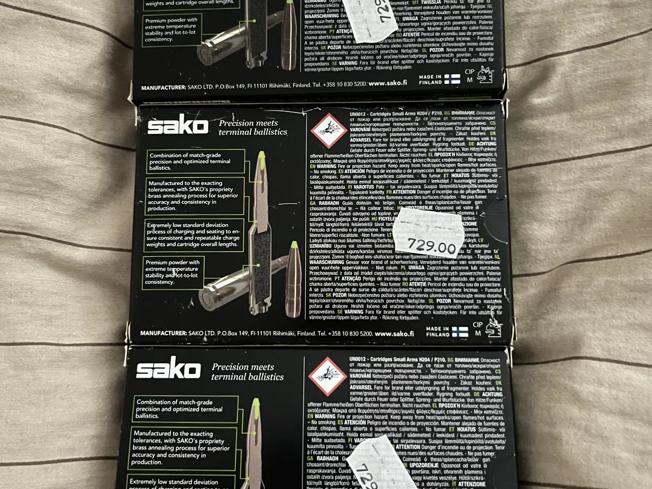 Billede 3 - Sako powerhead blade i kaliber 30.06 11.3G 