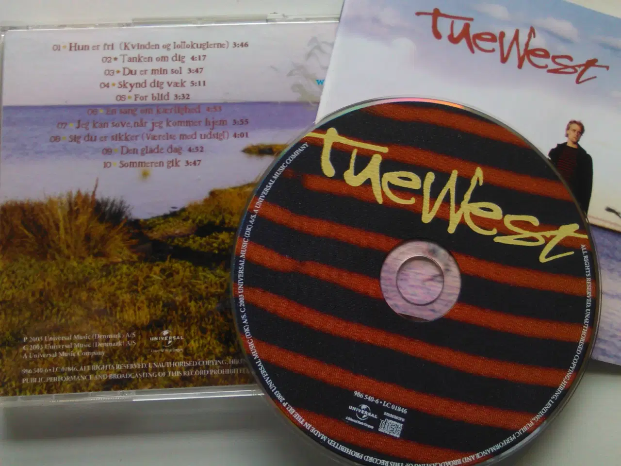 Billede 3 - Tue West: 2 CD'er – Stk. 22 kr.  