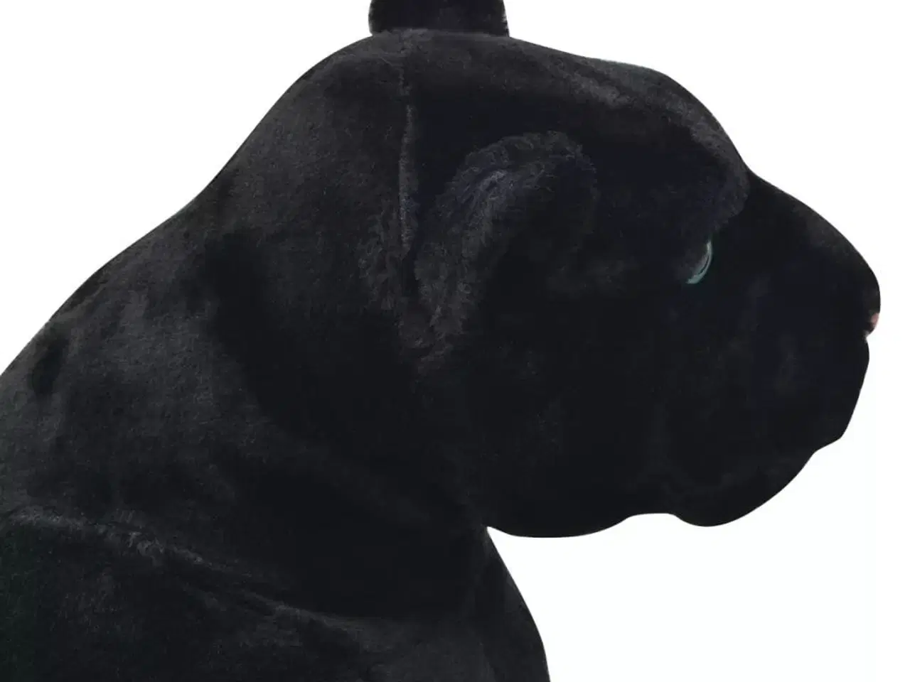 Billede 4 - Tøjdyr panter XXL plysstof sort