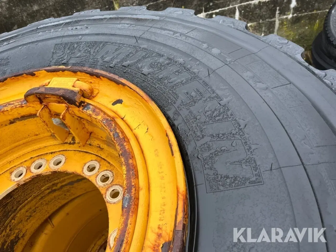 Billede 8 - Komplethjul Michelin til Volvo L110 og 120 - 4 styk