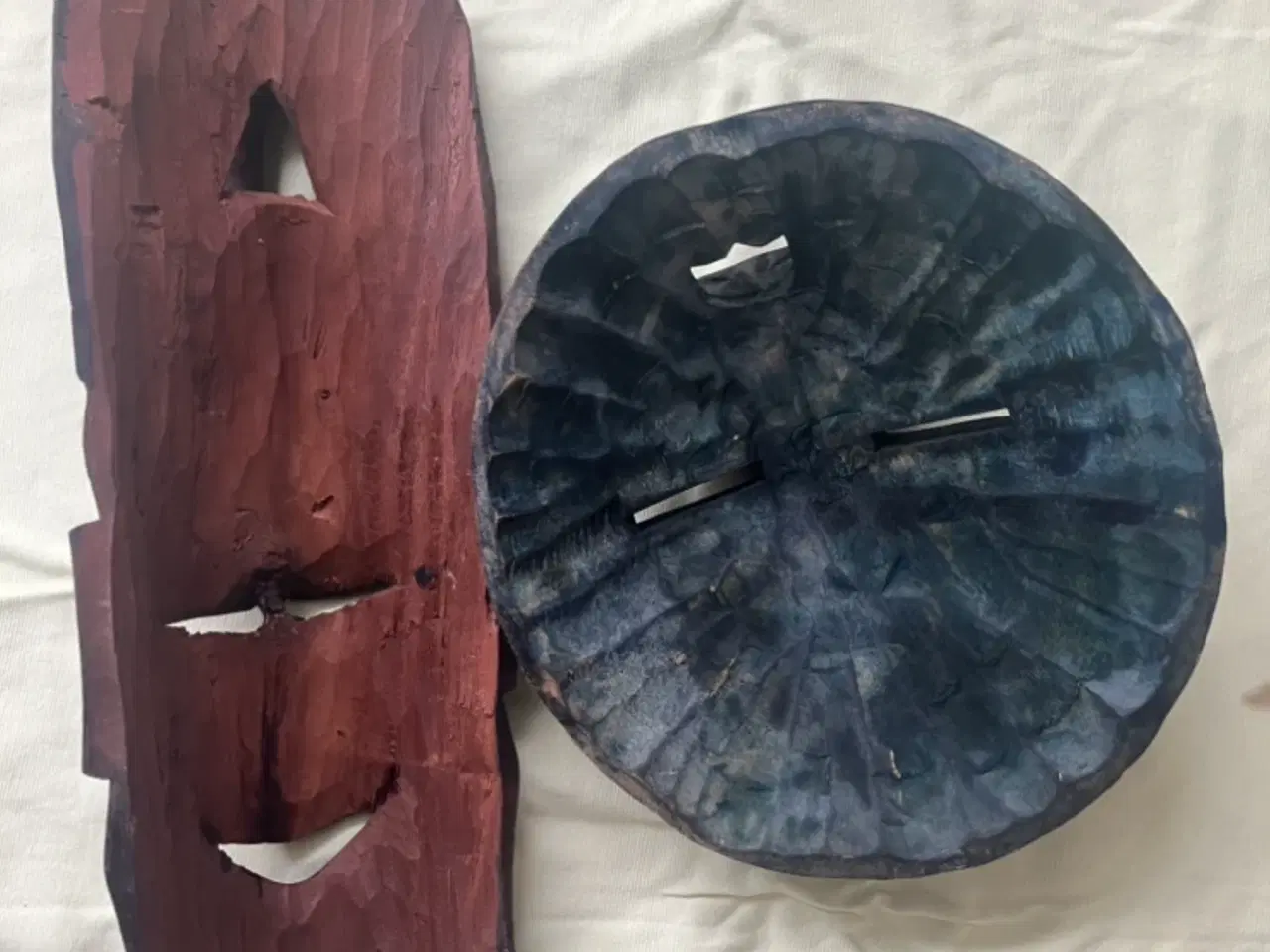 Billede 2 - 2 træmasker 