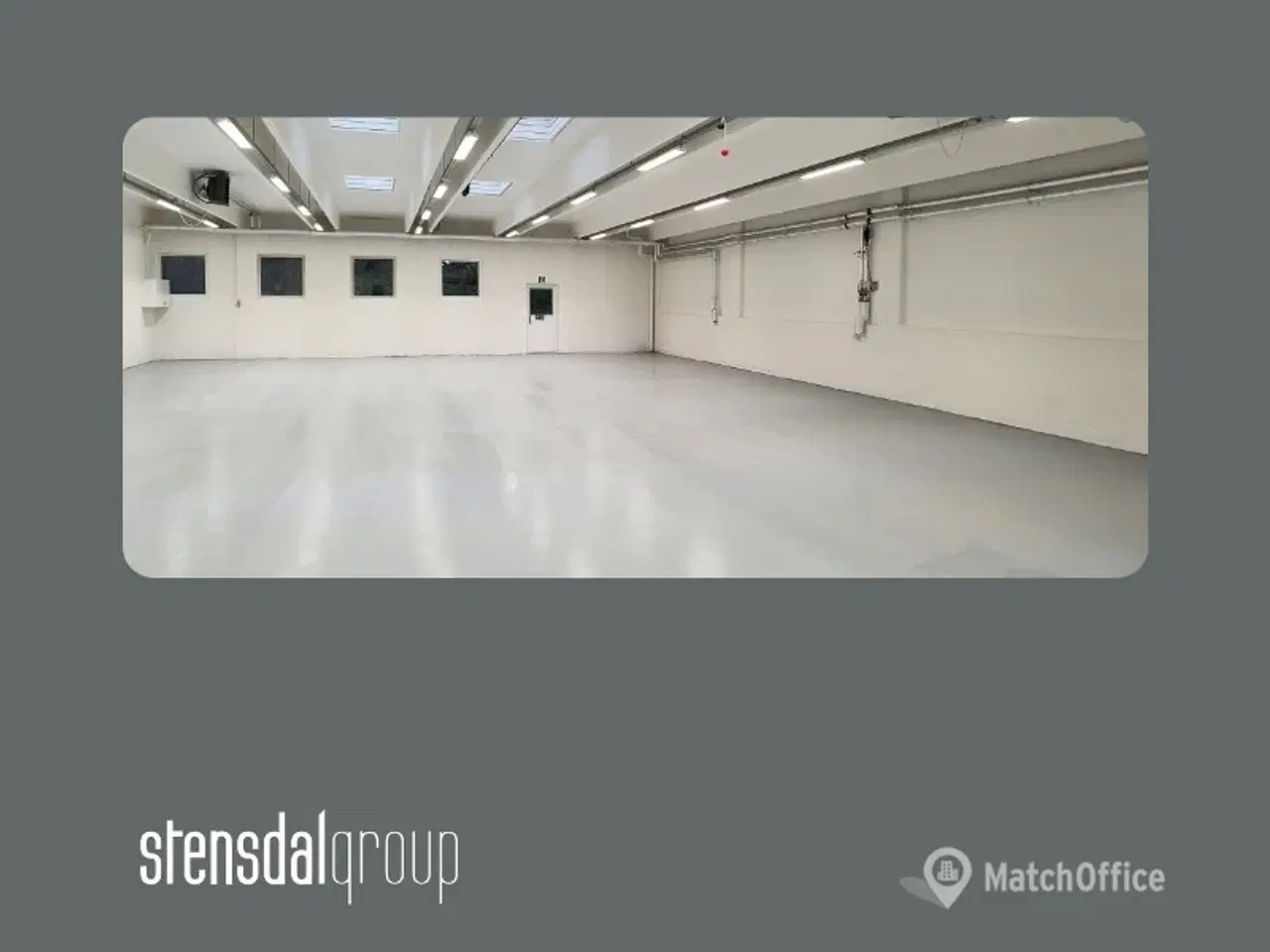 Billede 1 - Indflytningsklart  lager-lejemål med moderne faciliteter