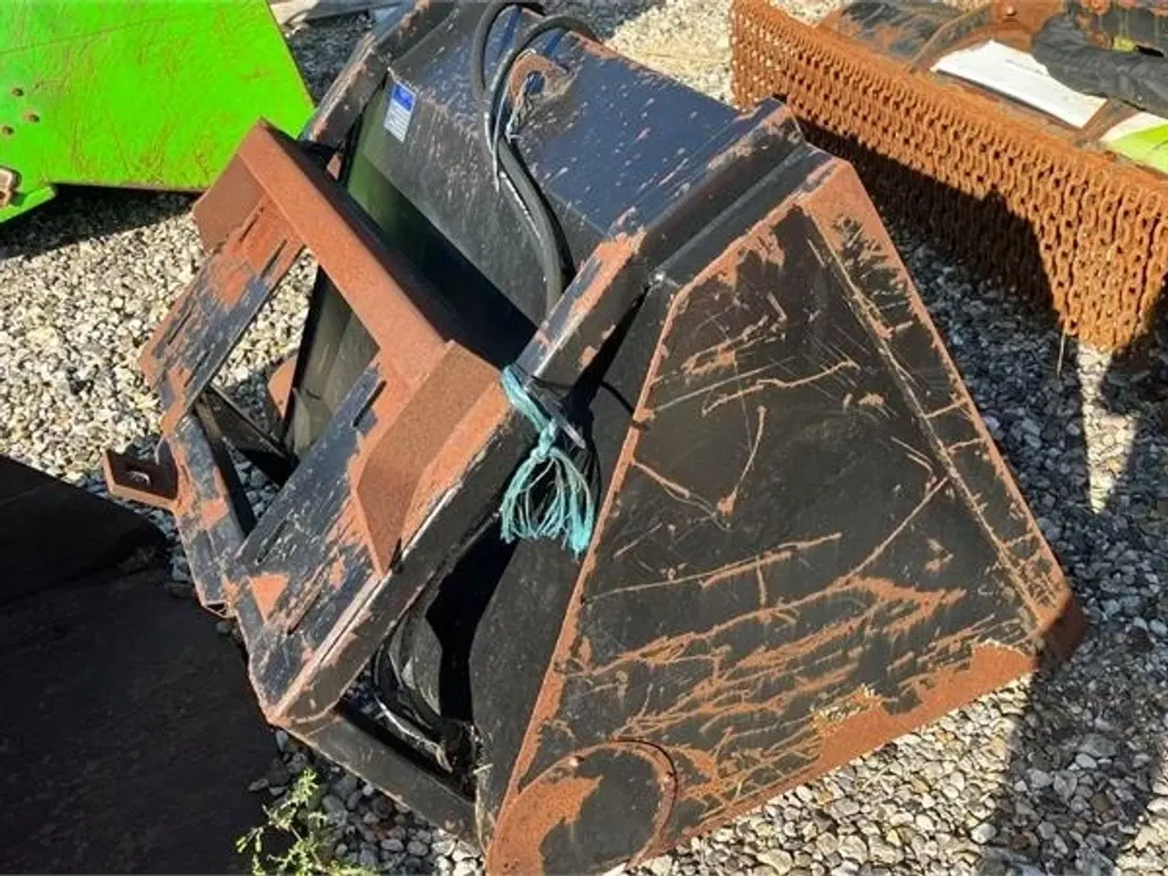 Billede 2 - Striegel Snegleskovl 100 cm Til kraftfoder/korn eller lign