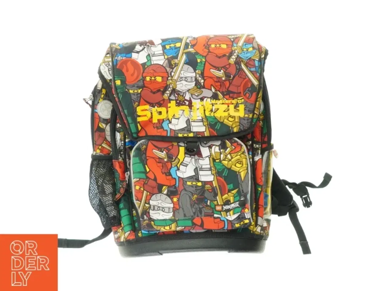 Billede 1 - Skoletaske med Spinjitzu fra Lego (str. 42 x 35 cm)