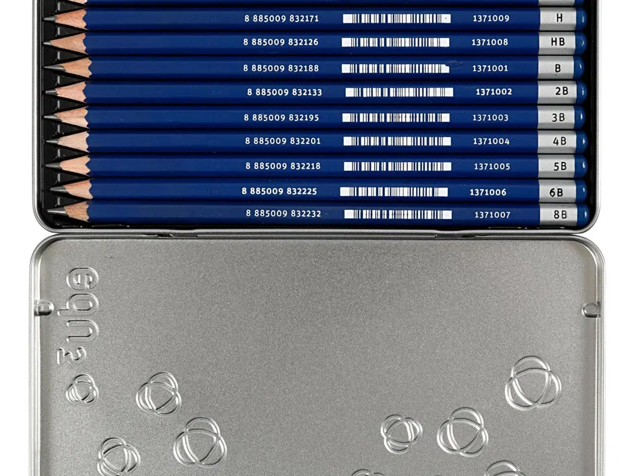 Billede 1 - Edu Tegneblyanter 12 stk. - Forskellige Hårdheder