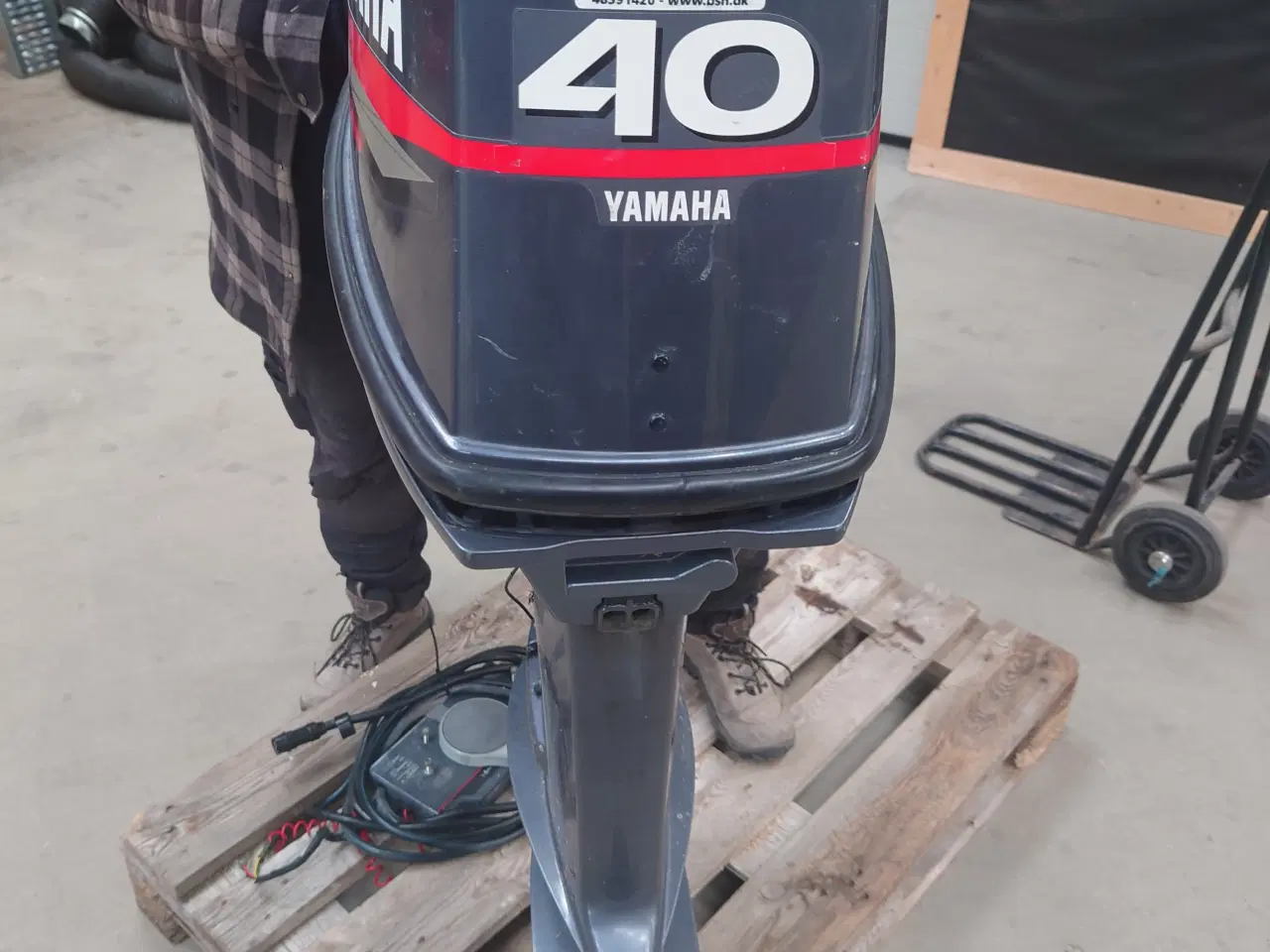 Billede 3 - Yamaha 2-takt påhængsmotor 40hk