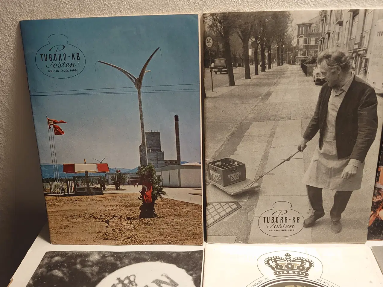 Billede 2 - 10 stk Tuborg posten. Sjælden. 1967-74. Kun samlet