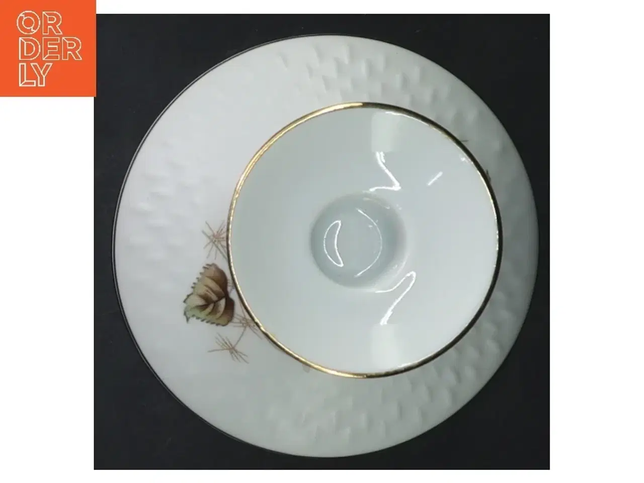 Billede 3 - Porcelænsskål med guldkant fra Vielleicht Uhls (str. Ø 9 cm)